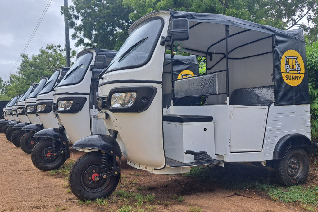 Electric tuktuk transfer in Watamu
